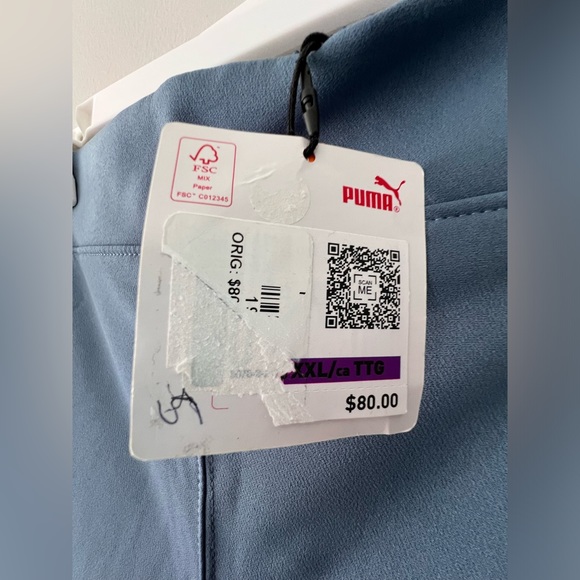 NWT Puma Women's Blue/Grey Pierview Golf Joggers XXL - Picture 6 of 13